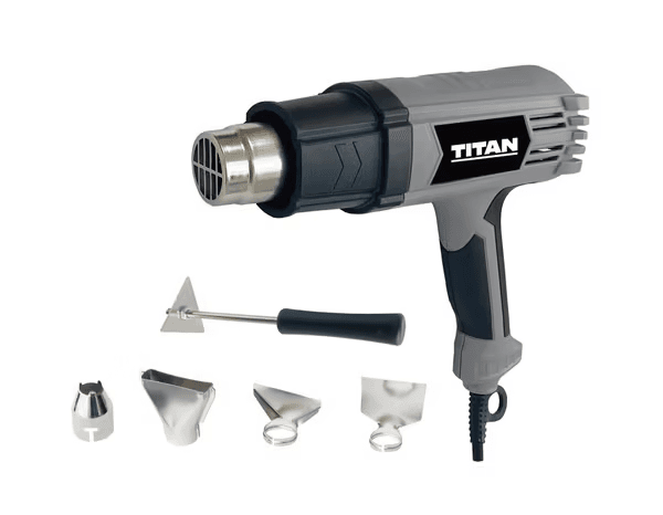 Décapeur thermique de la marque titan - Coloris gris et noir