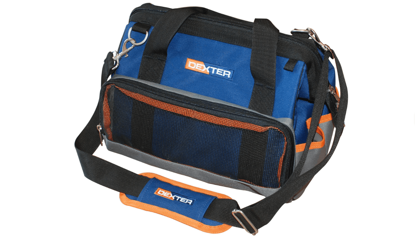 Sac à outils de la marque Dexter - Coloris Bleu et gris