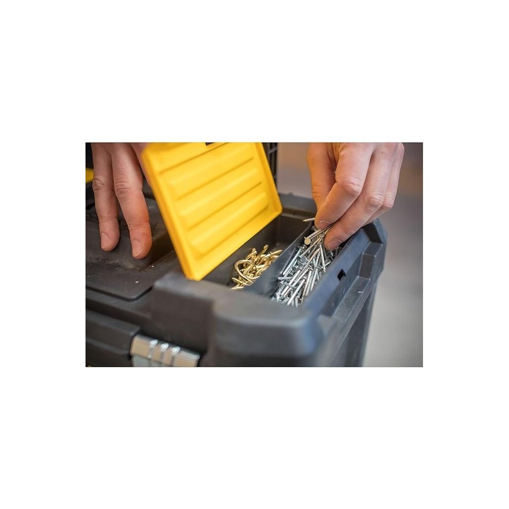 Caisse a outils 3 en 1 de la marque Stanley - Coloris noir et jaune