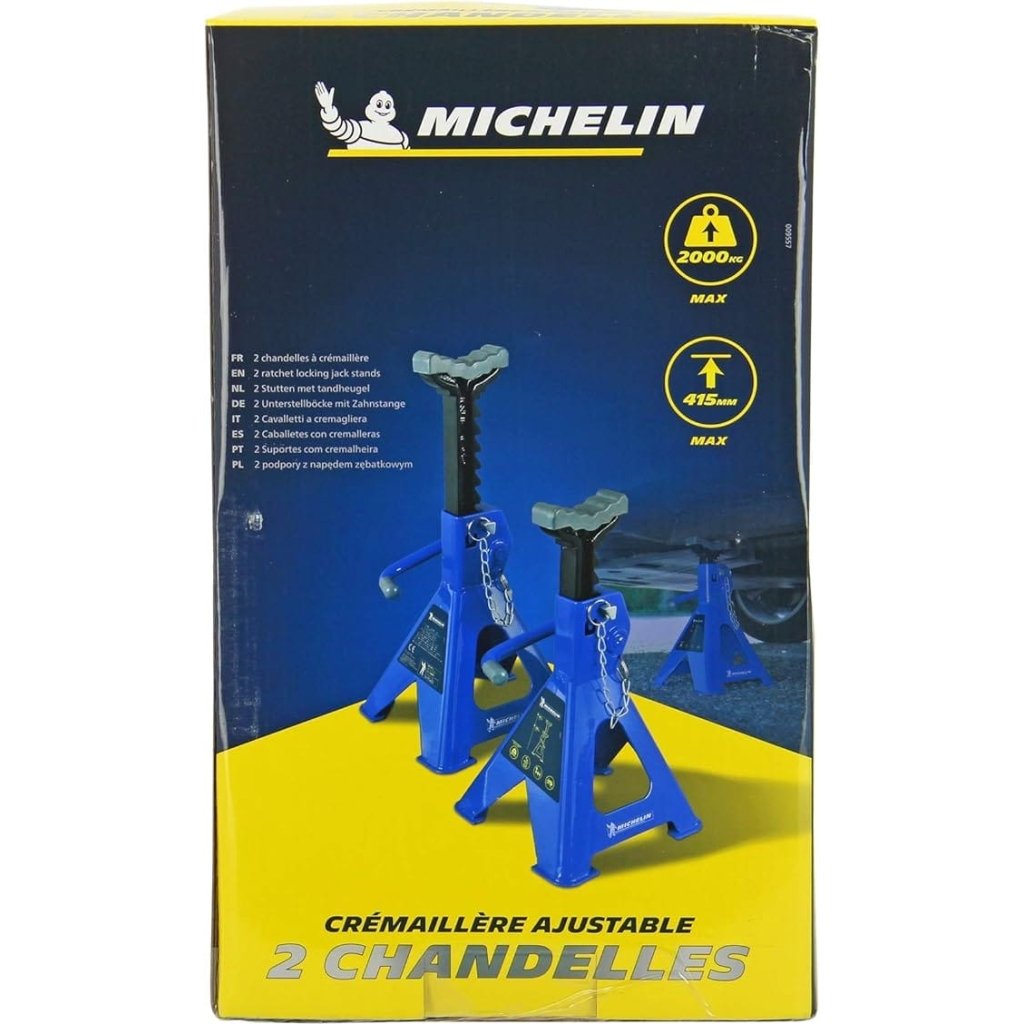 Chandelles de levage de la marque Michelin - Coloris Bleu