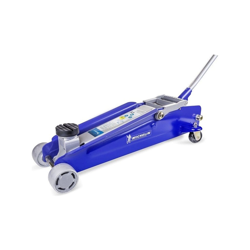 Cric hydraulique de la marque michelin - Coloris Bleu