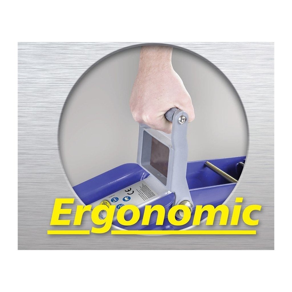 Cric hydraulique de la marque michelin - Coloris Bleu