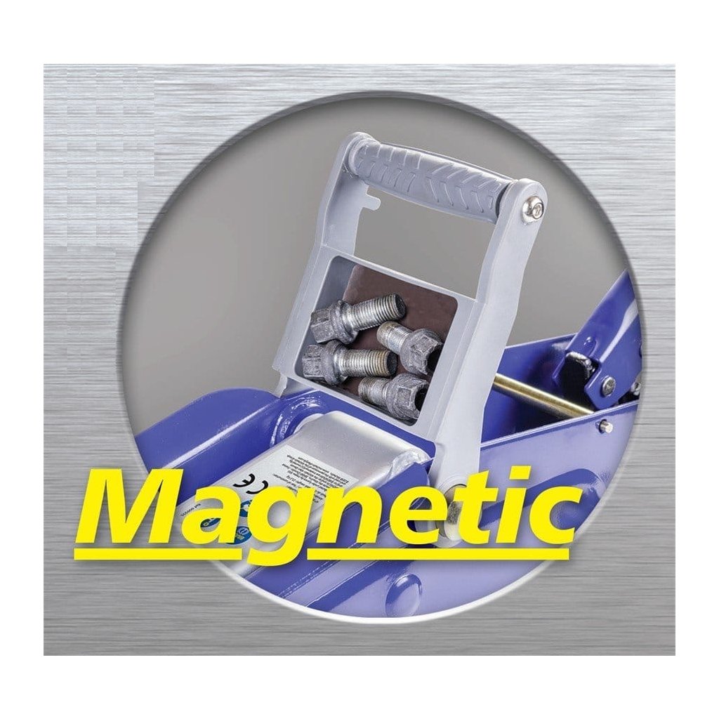 Cric hydraulique de la marque michelin - Coloris Bleu