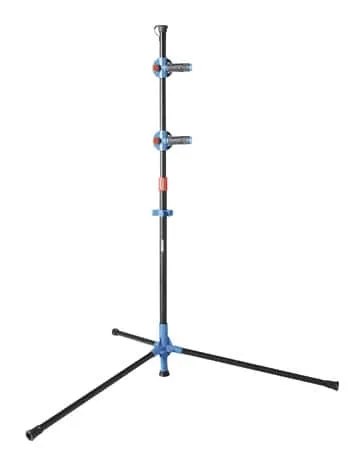 Trépied de projecteur de chantier de la marque Erbauer - Coloris Bleu et Noir
