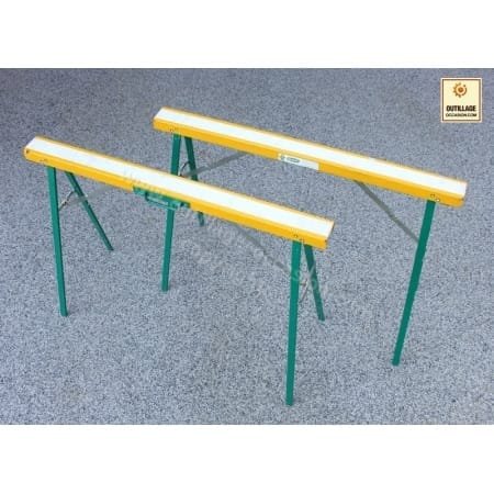 Tréteaux de la marque MACC - Coloris jaune et vert