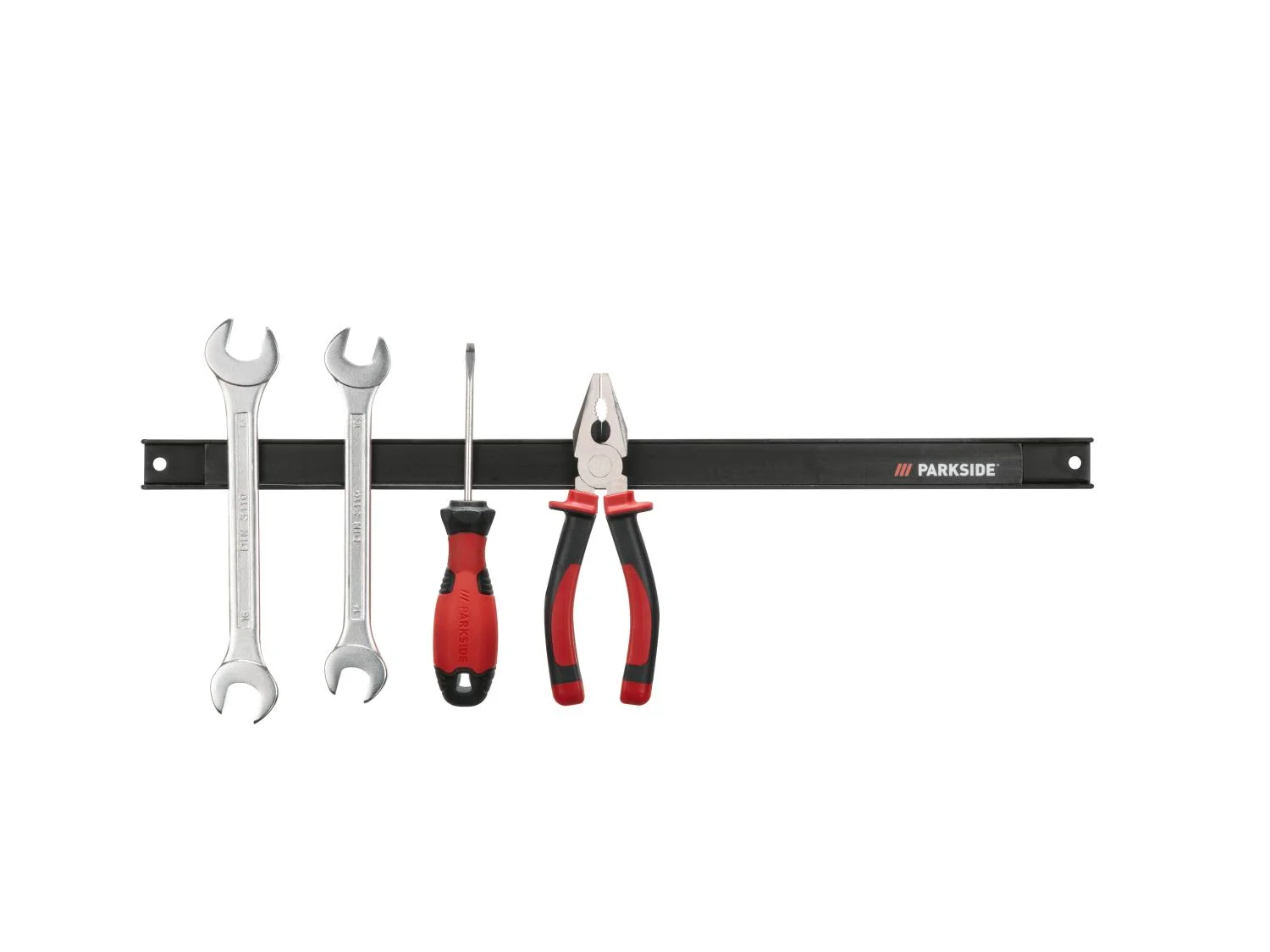 Barres aimantées porte-outils de la marque Parkside -Coloris Noir