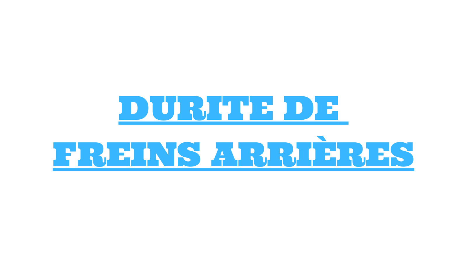 durite de freins arrières