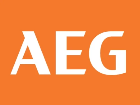 Logo de la marque d'outillage AEG